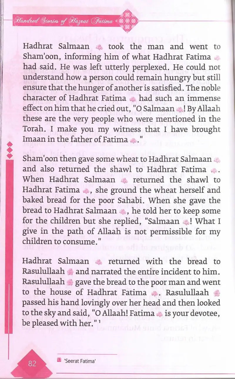 HUNDRED STORIES OF HADHRAT FAATIMAH