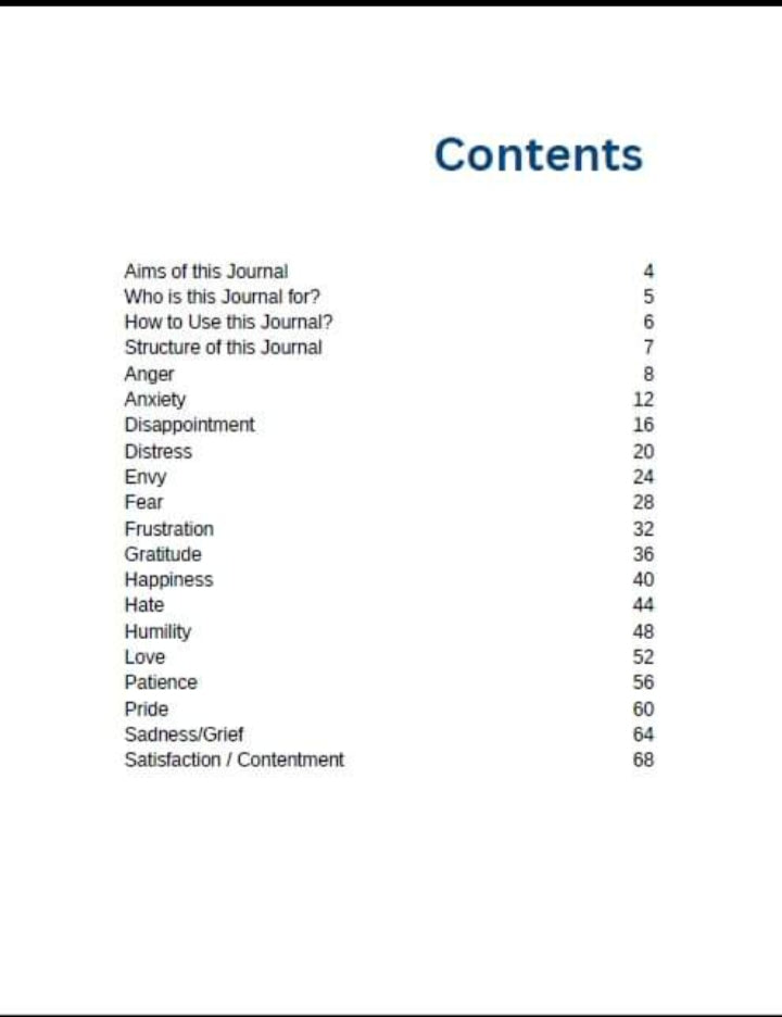 MY QURAN JOURNAL OF EMOTIONS