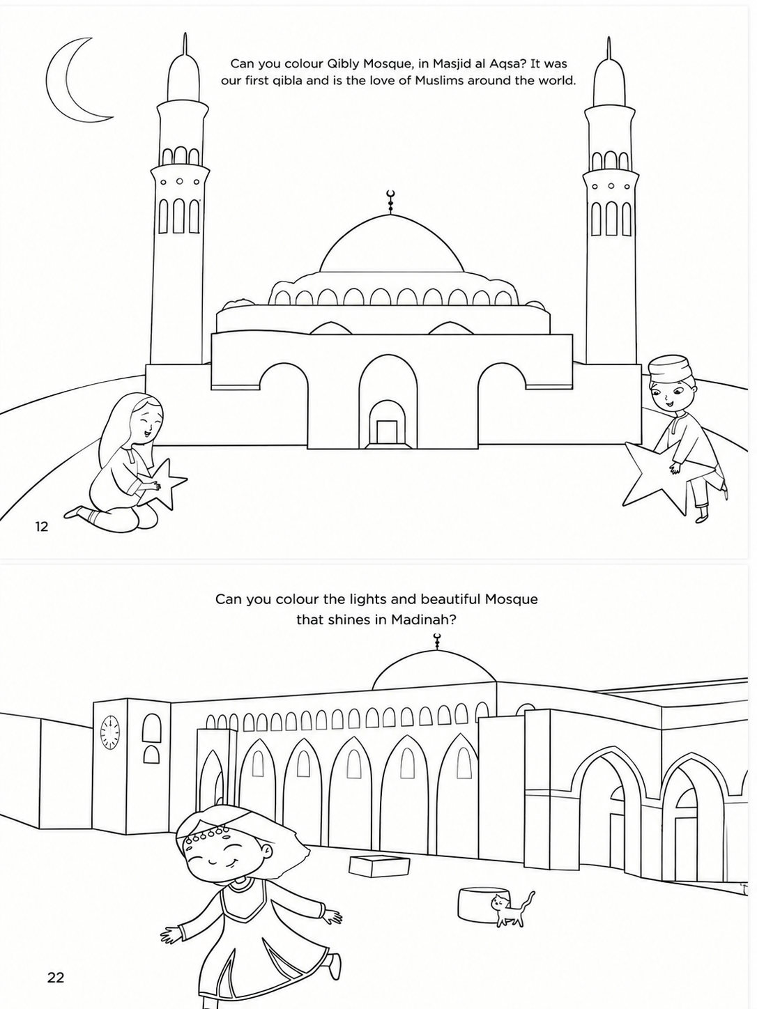WHAT COLOR IS YOUR MOSQUE? COLORING BOOK