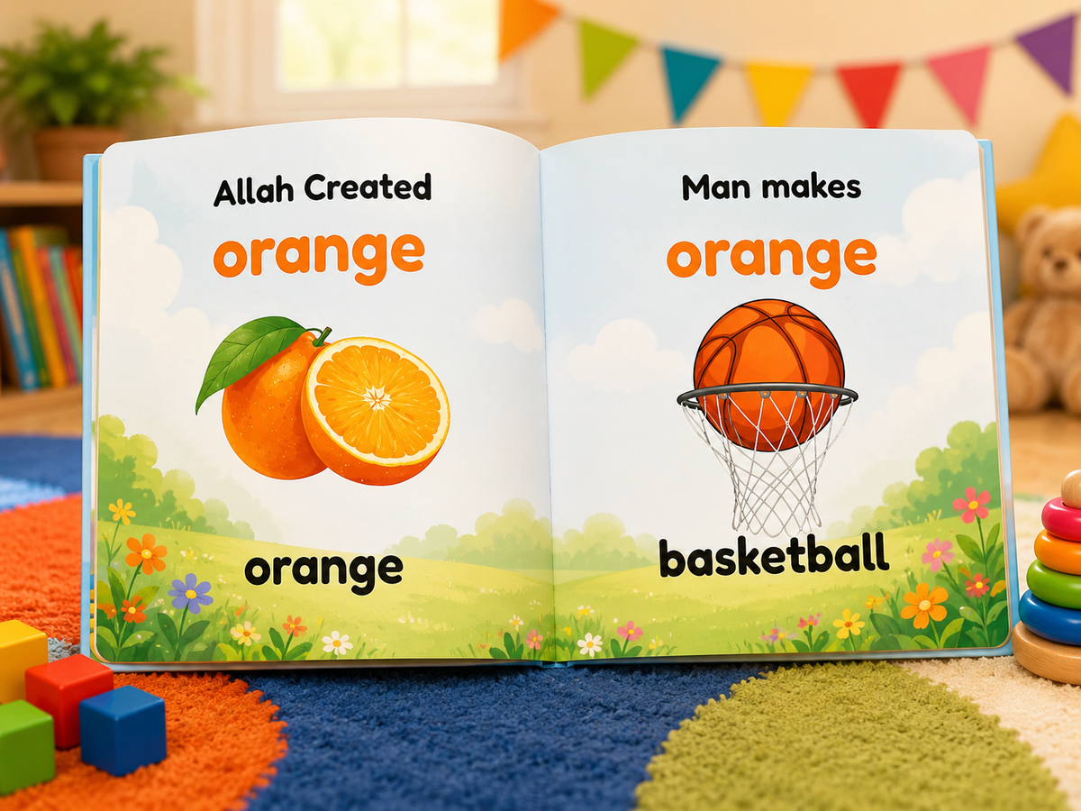 COLOURS: ALLAH CREATES, MAN MAKES